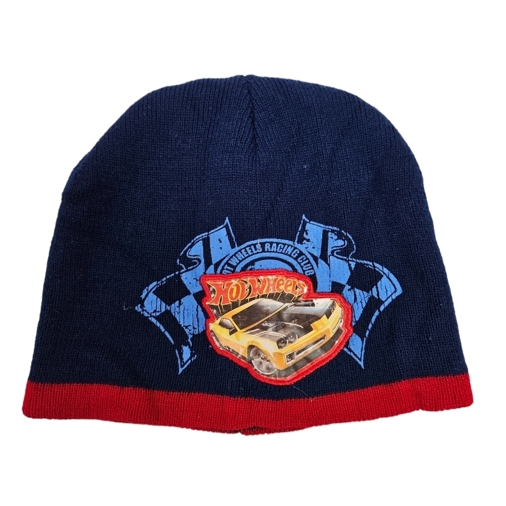 Hot‎ Wheels Winter Beanie Hat One Size Boys J18 - Picture 7 of 7